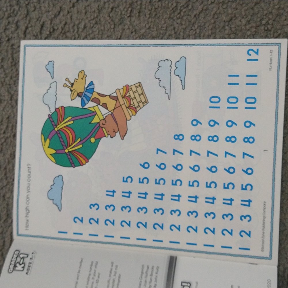✨✨✨ Numbers 1-12 Activity Book - New - Picture 5 of 13